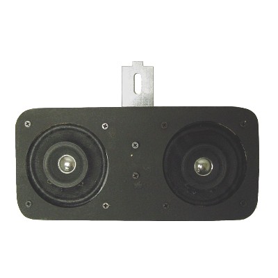 Dual Front Speakers 